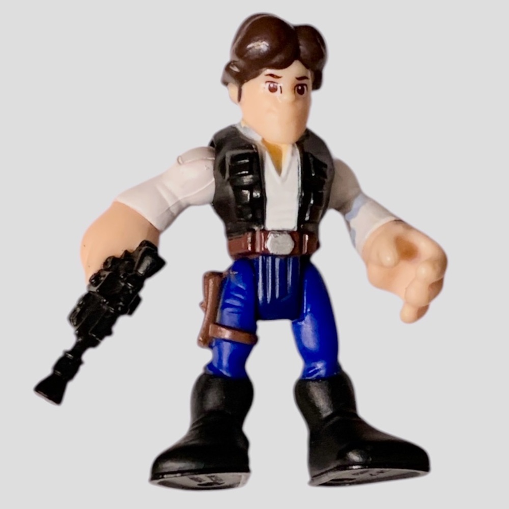Star Wars Han Solo, Hasbro Playskool 2011 2.5" Action Figure - Picture 2 of 3